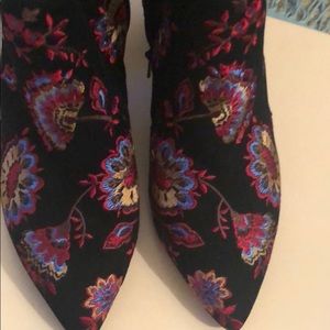Loeffler Randall floral boots
